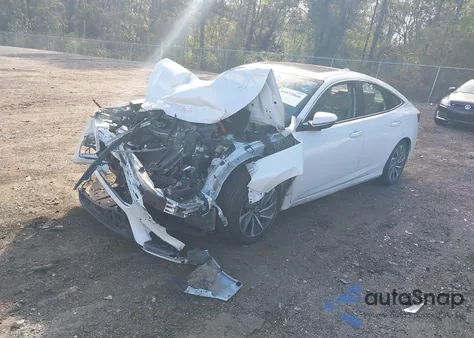 2020 Honda Insight Touring z USA, uszkodzony, nr VIN 19XZE4F98LE004931